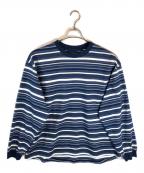 POLYPLOIDポリプロイド）の古着「OVERSIZE LONGSLEEVE B」｜ブルー