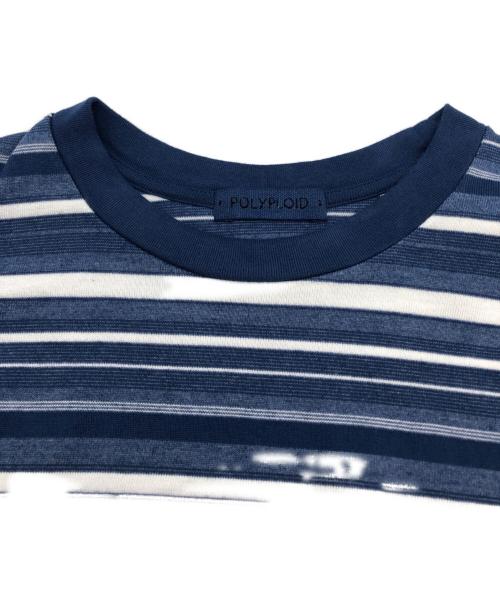 POLYPLOID（ポリプロイド）POLYPLOID (ポリプロイド) OVERSIZE LONGSLEEVE B ブルー サイズ:SIZE Freeの古着・服飾アイテム