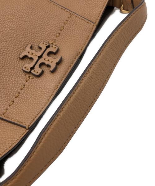 TORY BURCH（トリーバーチ）TORY BURCH (トリーバーチ) マックグロー バケット2WAYバッグ ブラウンの古着・服飾アイテム