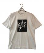 Saint Laurent Parisサンローランパリ）の古着「プリントTシャツ」｜ホワイト