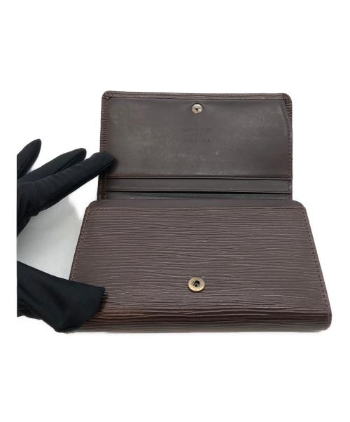 LOUIS VUITTON（ルイ ヴィトン）LOUIS VUITTON (ルイ ヴィトン) 2つ折り財布 ブラウンの古着・服飾アイテム