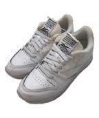 Maison Margiela×REEBOKメゾンマルジェラ×リーボック）の古着「クラシック レザー メモリーオブ メゾン マルジェラ」｜ホワイト