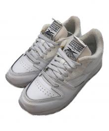 Maison Margiela×REEBOK（メゾンマルジェラ×リーボック）の古着「クラシック レザー メモリーオブ メゾン マルジェラ」｜ホワイト