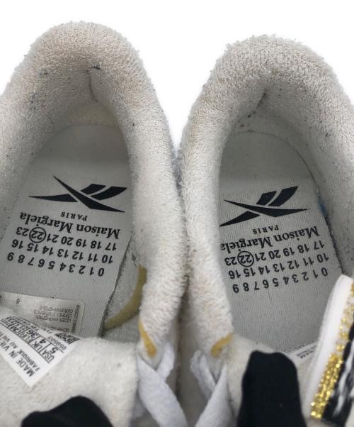 Maison Margiela（メゾンマルジェラ）Maison Margiela (メゾンマルジェラ) REEBOK (リーボック) クラシック レザー メモリーオブ メゾン マルジェラ ホワイト サイズ:23.5cmの古着・服飾アイテム