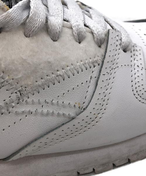 Maison Margiela（メゾンマルジェラ）Maison Margiela (メゾンマルジェラ) REEBOK (リーボック) クラシック レザー メモリーオブ メゾン マルジェラ ホワイト サイズ:23.5cmの古着・服飾アイテム