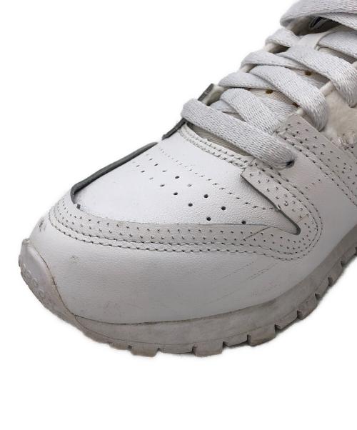 Maison Margiela（メゾンマルジェラ）Maison Margiela (メゾンマルジェラ) REEBOK (リーボック) クラシック レザー メモリーオブ メゾン マルジェラ ホワイト サイズ:23.5cmの古着・服飾アイテム