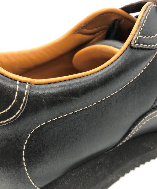 HERMES（エルメス）HERMES (エルメス) Hロゴレザースニーカー ブラック サイズ:36の古着・服飾アイテム