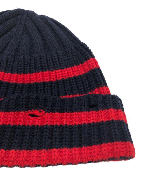 MARNI（マルニ）MARNI (マルニ) Wool Beanie ネイビー サイズ:Lの古着・服飾アイテム