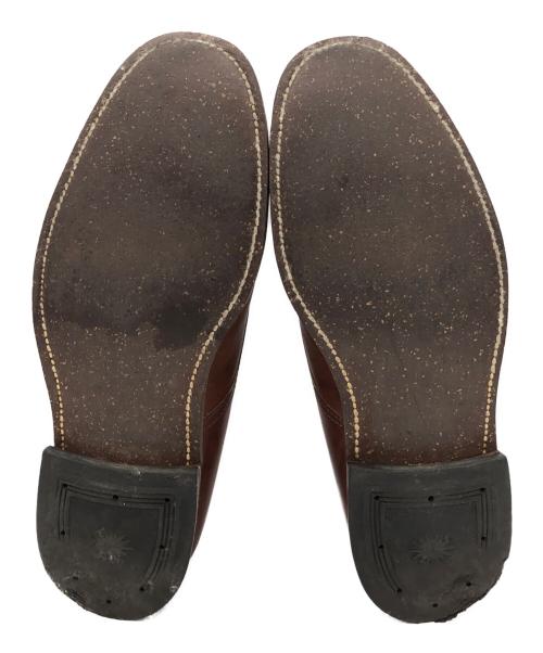 BEAMS（ビームス）BEAMS (ビームス) Alden (オールデン) MOC TOE OXFORD ブラウン サイズ:８１/2の古着・服飾アイテム