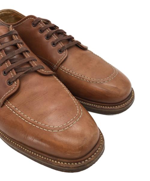 BEAMS（ビームス）BEAMS (ビームス) Alden (オールデン) MOC TOE OXFORD ブラウン サイズ:８１/2の古着・服飾アイテム