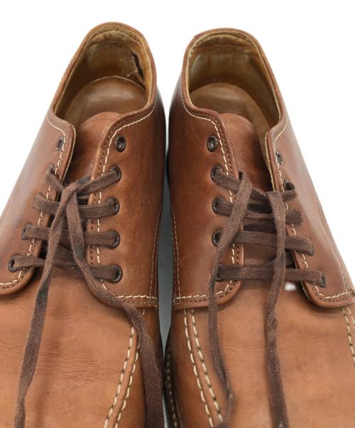 BEAMS（ビームス）BEAMS (ビームス) Alden (オールデン) MOC TOE OXFORD ブラウン サイズ:８１/2の古着・服飾アイテム