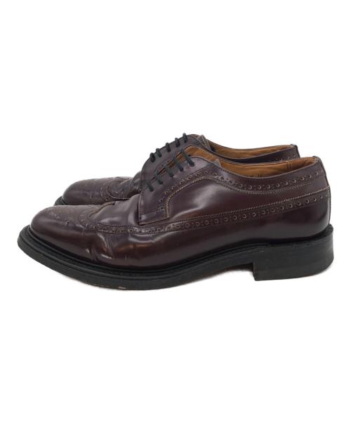 CHEANEY（チーニー）CHEANEY (チーニー) ウィングチップシューズ ブラウン サイズ:9 1/2の古着・服飾アイテム