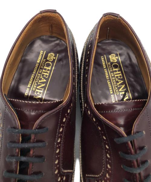 CHEANEY（チーニー）CHEANEY (チーニー) ウィングチップシューズ ブラウン サイズ:9 1/2の古着・服飾アイテム