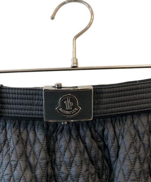 MONCLER（モンクレール）MONCLER (モンクレール) GONNAキルティングスカート ブラック サイズ:40の古着・服飾アイテム