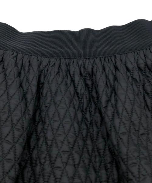 MONCLER（モンクレール）MONCLER (モンクレール) GONNAキルティングスカート ブラック サイズ:40の古着・服飾アイテム