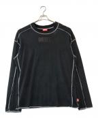 DIESELディーゼル）の古着「T-CRAOR-LS」｜ブラック
