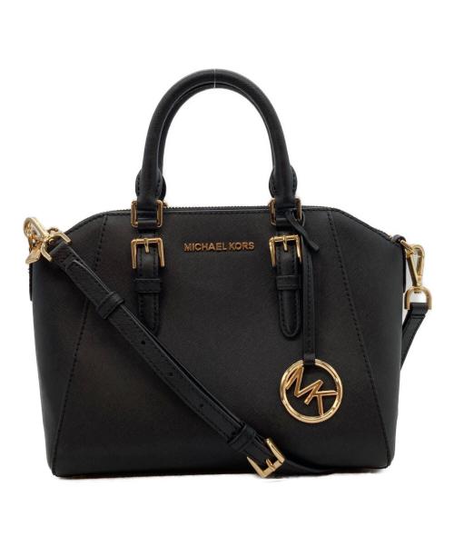 MICHAEL KORS（マイケルコース）MICHAEL KORS (マイケルコース) ショルダーバッグ ブラックの古着・服飾アイテム
