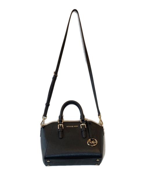 MICHAEL KORS（マイケルコース）MICHAEL KORS (マイケルコース) ショルダーバッグ ブラックの古着・服飾アイテム