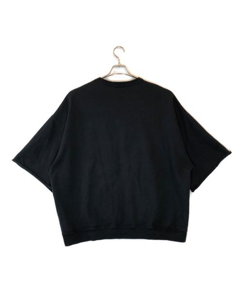 COOTIE（クーティー）COOTIE (クーティー) Plain Cut-Off Crewneck Sweatshirt ブラック サイズ:XLARGEの古着・服飾アイテム