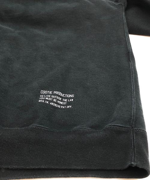 COOTIE（クーティー）COOTIE (クーティー) Plain Cut-Off Crewneck Sweatshirt ブラック サイズ:XLARGEの古着・服飾アイテム