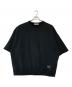 COOTIE（クーティー）の古着「Plain Cut-Off Crewneck Sweatshirt」｜ブラック