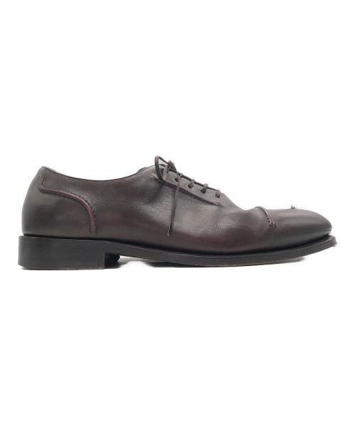Salvatore Ferragamo（サルヴァトーレ フェラガモ）Salvatore Ferragamo (サルヴァトーレ フェラガモ) TRAMEZZA レースアップシューズ レッド サイズ:8 1/2 2Eの古着・服飾アイテム