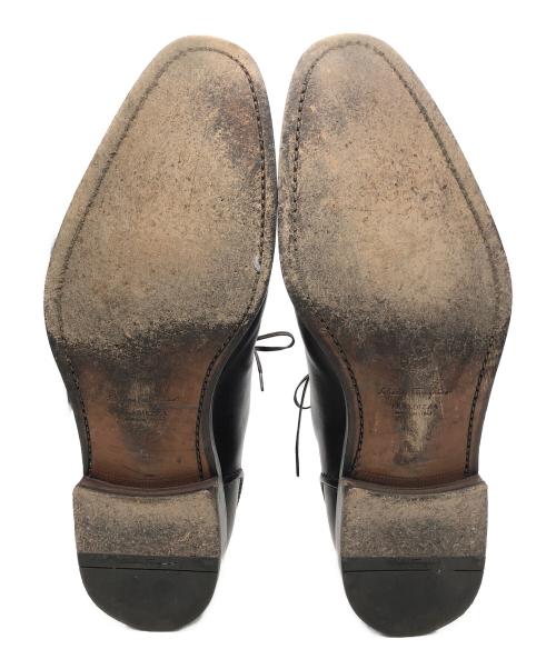Salvatore Ferragamo（サルヴァトーレ フェラガモ）Salvatore Ferragamo (サルヴァトーレ フェラガモ) TRAMEZZA レースアップシューズ レッド サイズ:8 1/2 2Eの古着・服飾アイテム