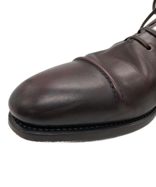Salvatore Ferragamo（サルヴァトーレ フェラガモ）Salvatore Ferragamo (サルヴァトーレ フェラガモ) TRAMEZZA レースアップシューズ レッド サイズ:8 1/2 2Eの古着・服飾アイテム