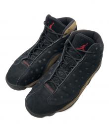 NIKE（ナイキ）の古着「Air Jordan 13 Retro "Olive"（エアジョーダン13 レトロ "オリーブ"）」｜ブラック