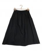 atelier naruseアトリエナルセ）の古着「cotton patch pocket skirt」｜ブラック