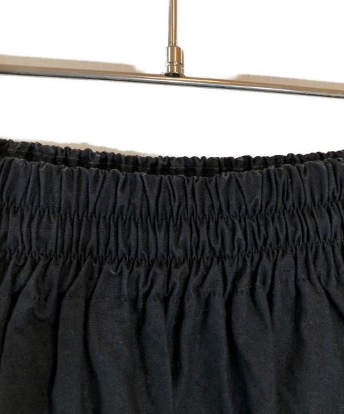 atelier naruse（アトリエナルセ）atelier naruse (アトリエナルセ) cotton patch pocket skirt ブラック サイズ:Fの古着・服飾アイテム