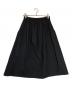 atelier naruse（アトリエナルセ）の古着「cotton patch pocket skirt」｜ブラック