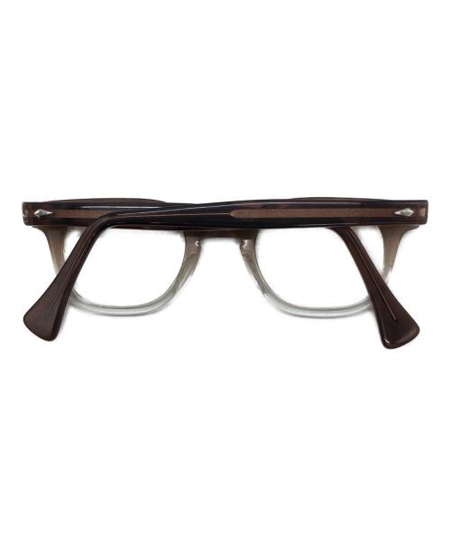 American Optical（アメリカン オプティカル）AMERICAN OPTICAL (アメリカン オプティカル) サングラス ブラウン サイズ:44□24の古着・服飾アイテム