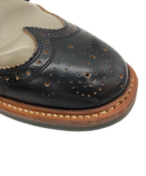 REGAL Shoe & Co.（リーガル シュー＆カンパニー）REGAL Shoe & Co. (リーガル シュー＆カンパニー) スペクテイターブーツ グレー×ブラック サイズ:24の古着・服飾アイテム