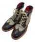 REGAL Shoe & Co.（リーガル シュー＆カンパニー）の古着「スペクテイターブーツ」｜グレー×ブラック