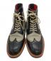 REGAL Shoe & Co. (リーガル シュー＆カンパニー) スペクテイターブーツ グレー×ブラック サイズ:24：15000円