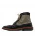 中古・古着 REGAL Shoe & Co. (リーガル シュー＆カンパニー) スペクテイターブーツ グレー×ブラック サイズ:24：15000円