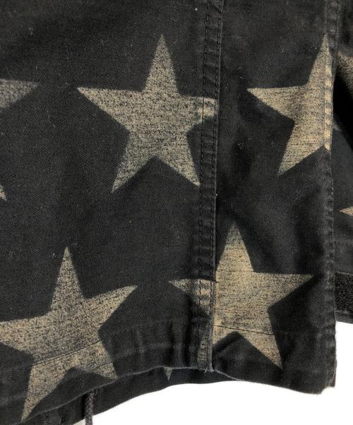 WACKO MARIA（ワコマリア）WACKO MARIA (ワコマリア) スター柄 M65ジャケット ブラック サイズ:Lの古着・服飾アイテム