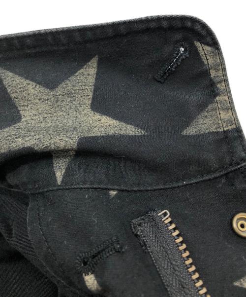 WACKO MARIA（ワコマリア）WACKO MARIA (ワコマリア) スター柄 M65ジャケット ブラック サイズ:Lの古着・服飾アイテム