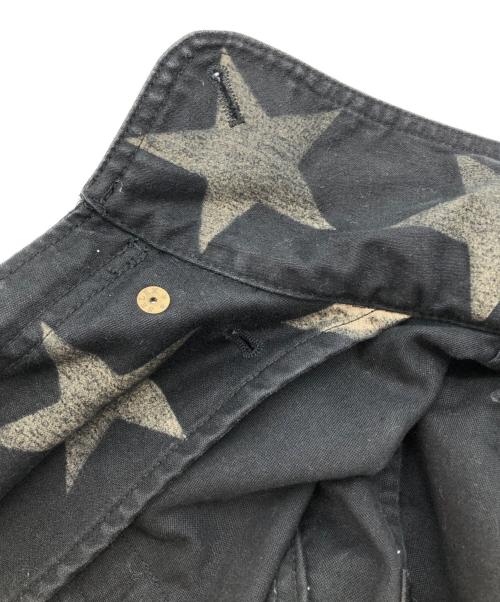 WACKO MARIA（ワコマリア）WACKO MARIA (ワコマリア) スター柄 M65ジャケット ブラック サイズ:Lの古着・服飾アイテム