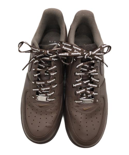 SUPREME（シュプリーム）Supreme (シュプリーム) NIKE (ナイキ) AIR FORCE 1 LOW ブラウン サイズ:US10の古着・服飾アイテム
