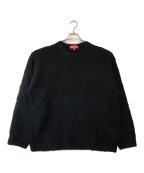 SUPREMEシュプリーム）の古着「25AW BRUSHED MOHAIR SWETAER」｜ブラック