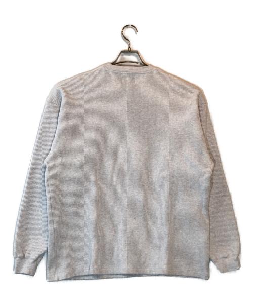DESCENDANT（ディセンダント）DESCENDANT (ディセンダント) CACHALOT WAFFLE LS グレー サイズ:1の古着・服飾アイテム