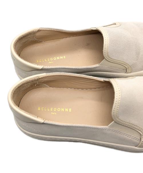 BELLEDONNE（ベルドンヌ）BELLEDONNE (ベルドンヌ) スリッポン グレー サイズ:42の古着・服飾アイテム