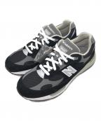 NEW BALANCEニューバランス）の古着「992 Black スニーカー」｜ブラック