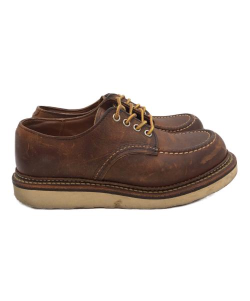 RED WING（レッドウィング）RED WING (レッドウィング) 8095 Work Oxford Moc-toe ブラウン サイズ:23.5cmの古着・服飾アイテム