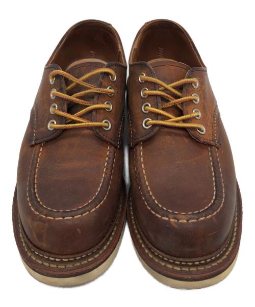RED WING（レッドウィング）RED WING (レッドウィング) 8095 Work Oxford Moc-toe ブラウン サイズ:23.5cmの古着・服飾アイテム