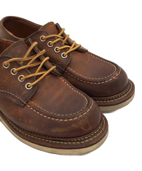 RED WING（レッドウィング）RED WING (レッドウィング) 8095 Work Oxford Moc-toe ブラウン サイズ:23.5cmの古着・服飾アイテム