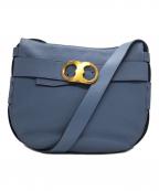 TORY BURCHトリーバーチ）の古着「ジェミニリンク ショルダーバッグ」｜スカイブルー