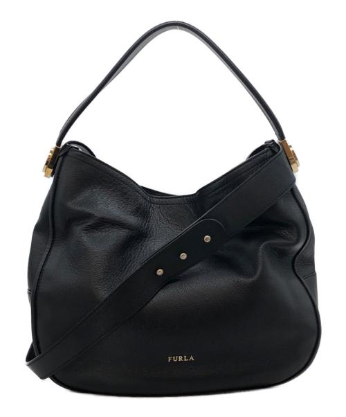 FURLA（フルラ）FURLA (フルラ) 2WAYバッグ ブラックの古着・服飾アイテム